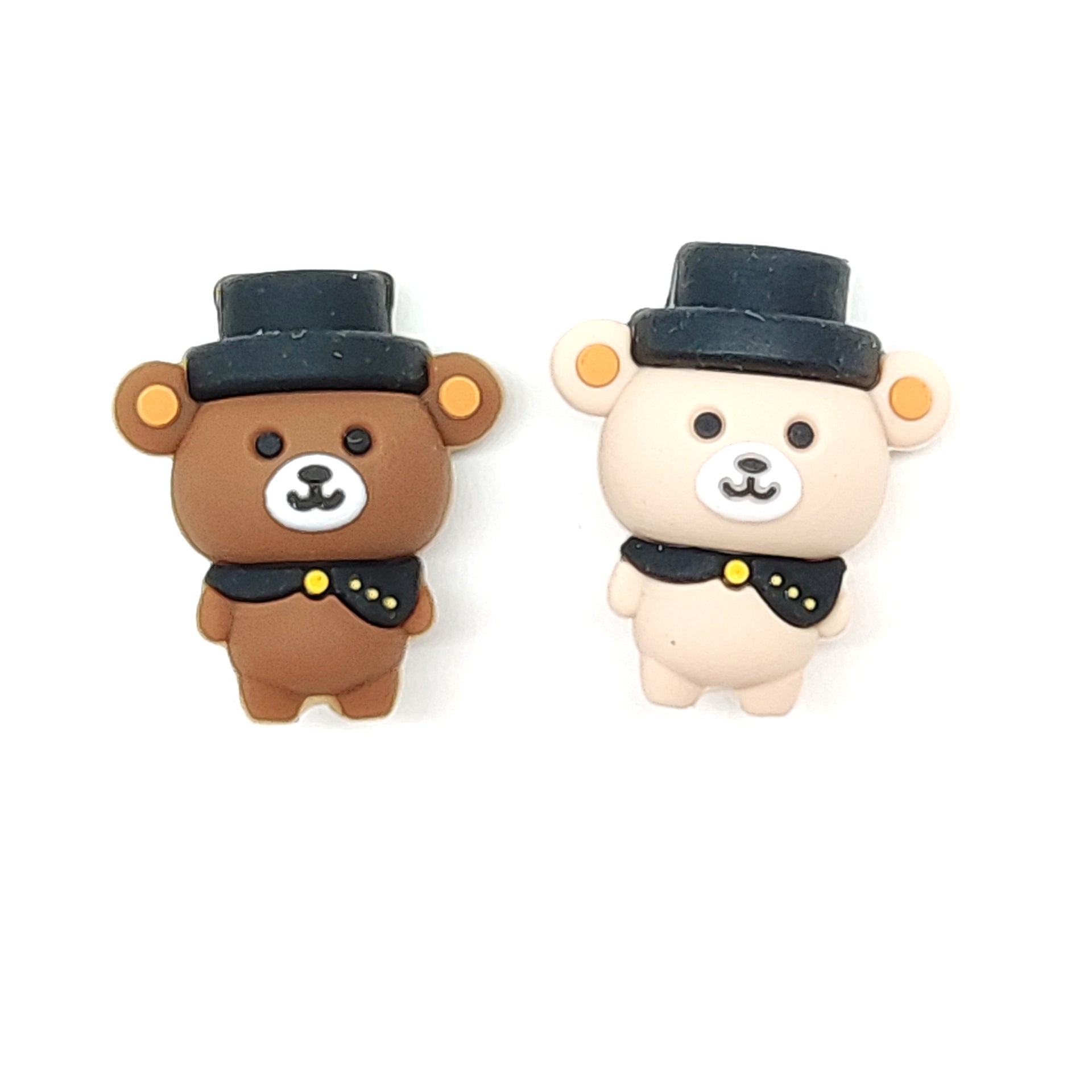 Wholesale 20pcs/pack 3D silicone beads cartoon three-dimensional food grade silicone beads